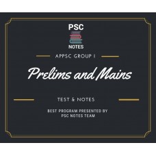 Appsc Prelims and Mains Tests Series and Notes Program